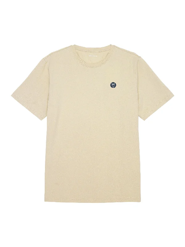 Early Bird Regular fit Badge t-shirt - Safari
